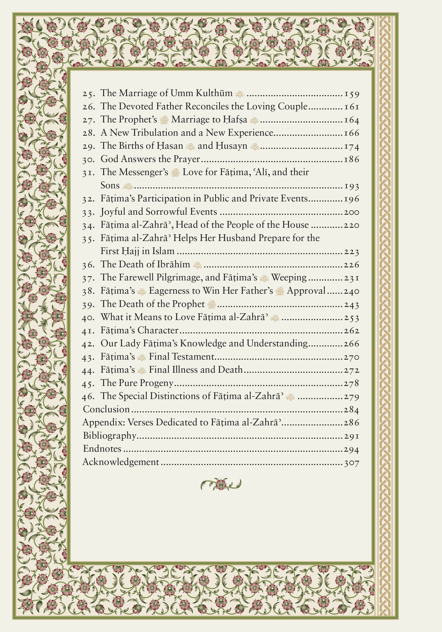 Our Lady Fāṭima al-Zahrā (رضي الله عنها)