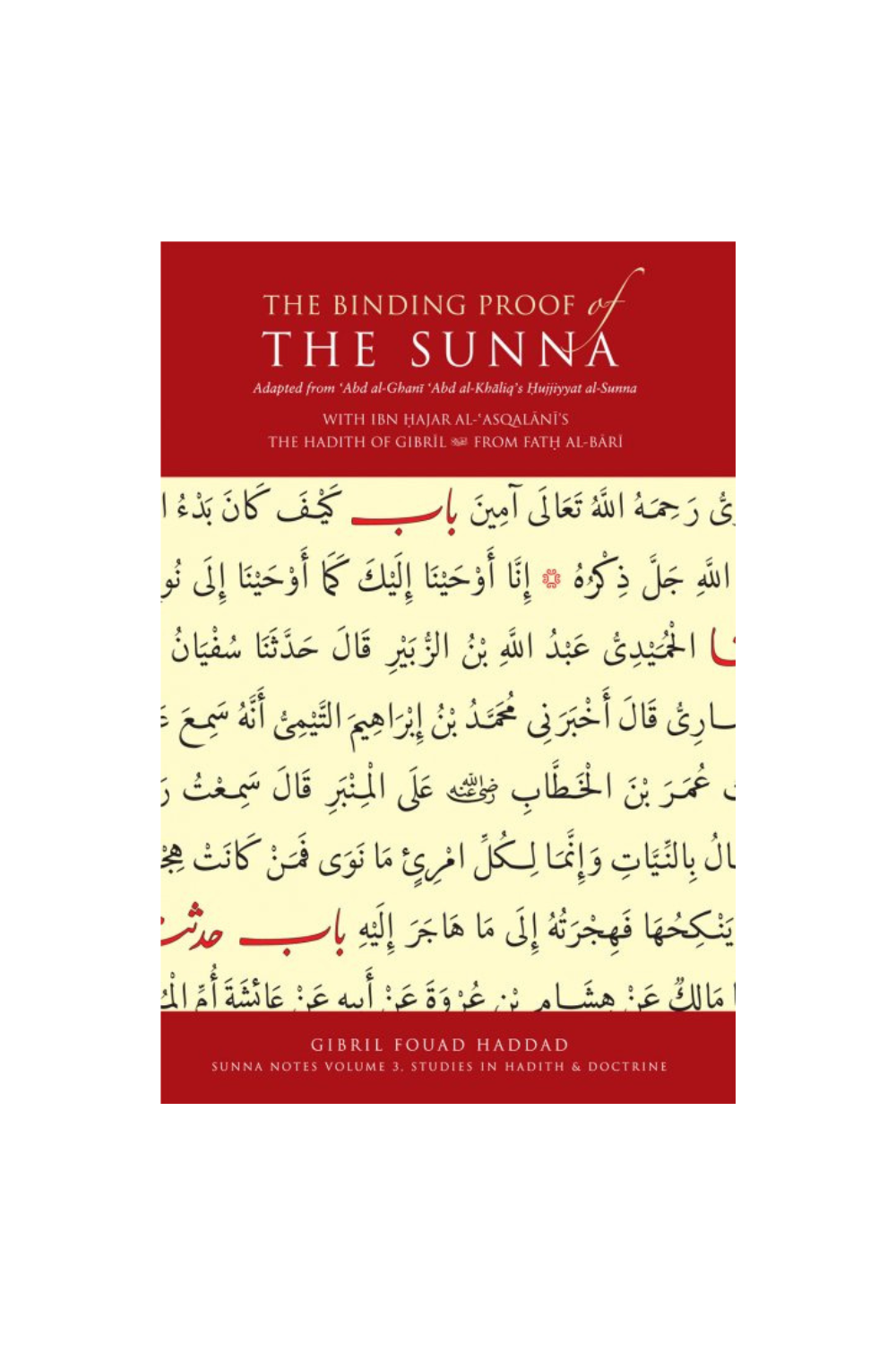 Sunna Notes Vol 3 Gibril Foud Haddad